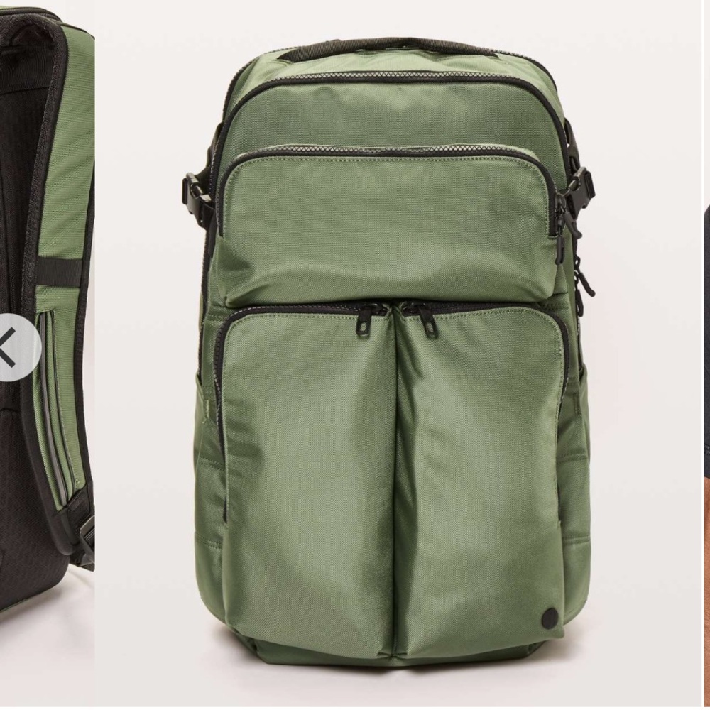 Lululemon Assert Backpack 30L in Green Twill